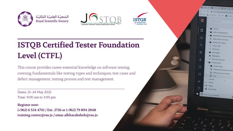
The National Software Quality Assurance Centre announces its upcoming ISTQB Certified Tester Foundation Level (CTFL).
		